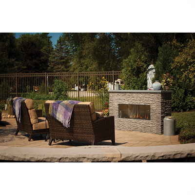 A Turnkey Outdoor Gas Fireplace Offers Beauty, Comfort and Convenience... Fast