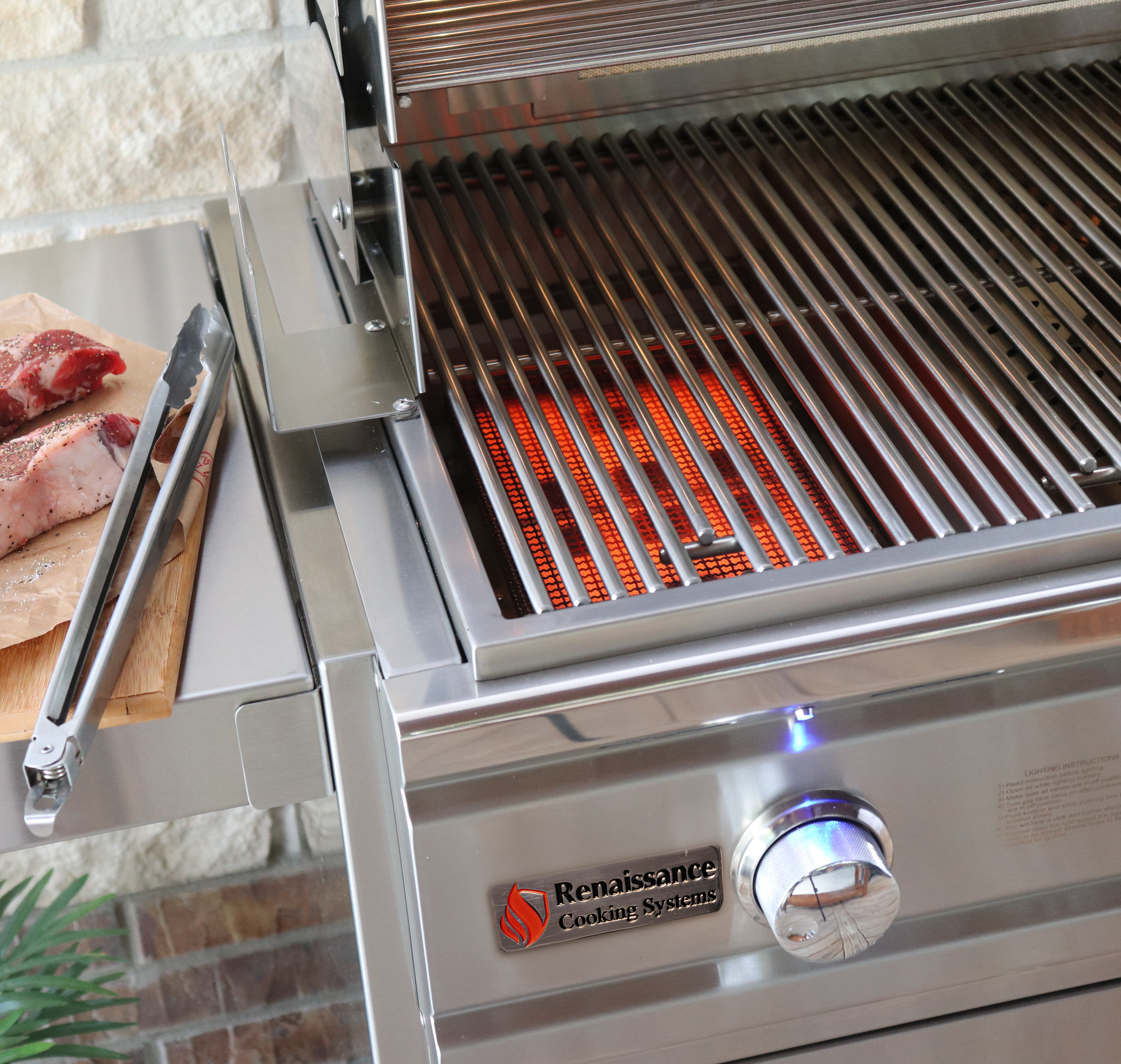 Image of Infrared Burner for Cutlass Pro Series Grills - IR30