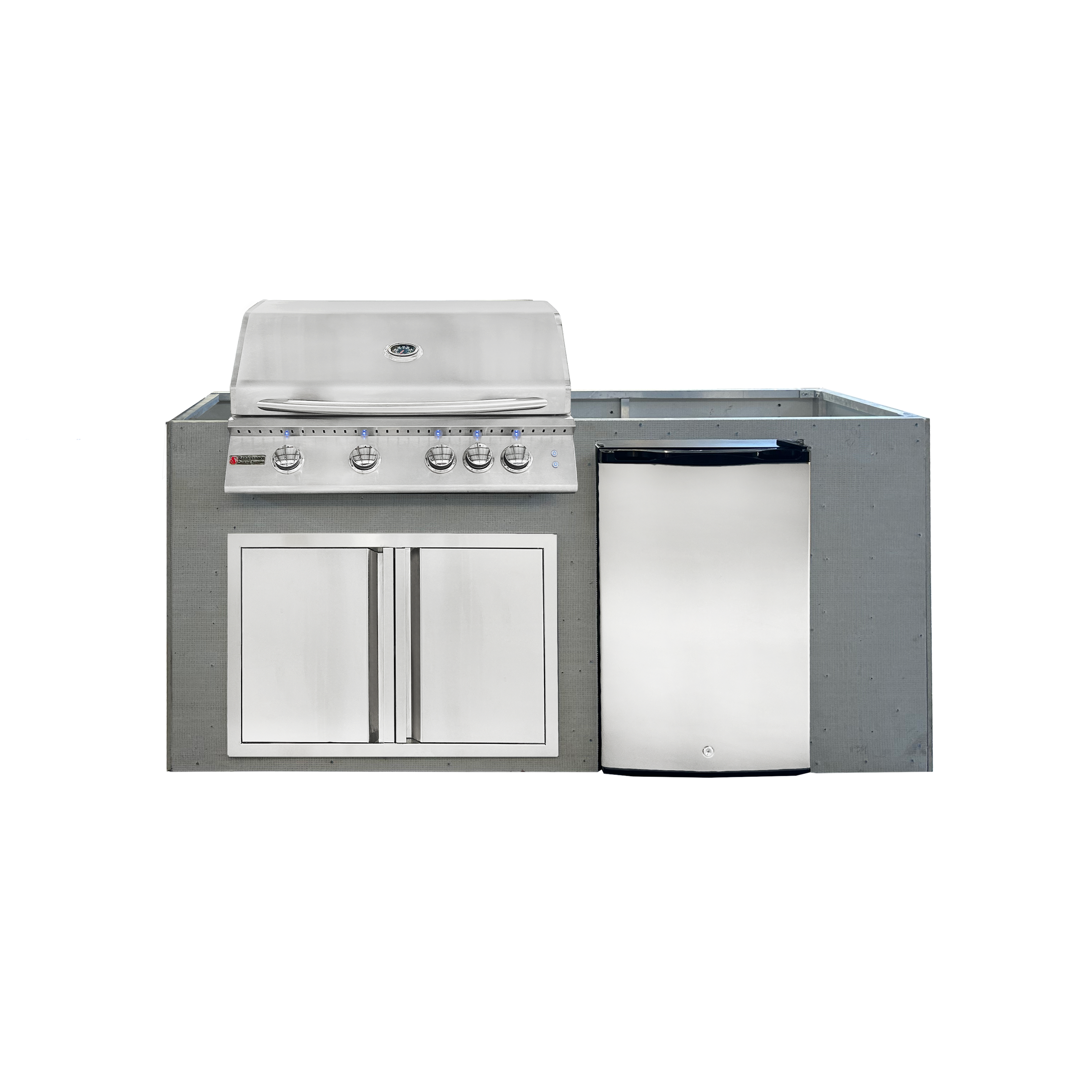 Image of 6ft Outdoor Kitchen - Unfinished Cabinet