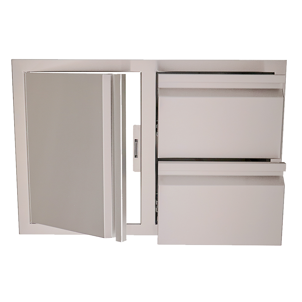 Image of Double Drawers w/ Single Door - VDC1SC