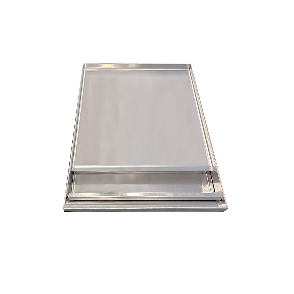 Image of Stainless Steel Griddle With Cast Iron Bottom