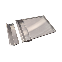 Image of Stainless Steel Griddle With Cast Iron Bottom