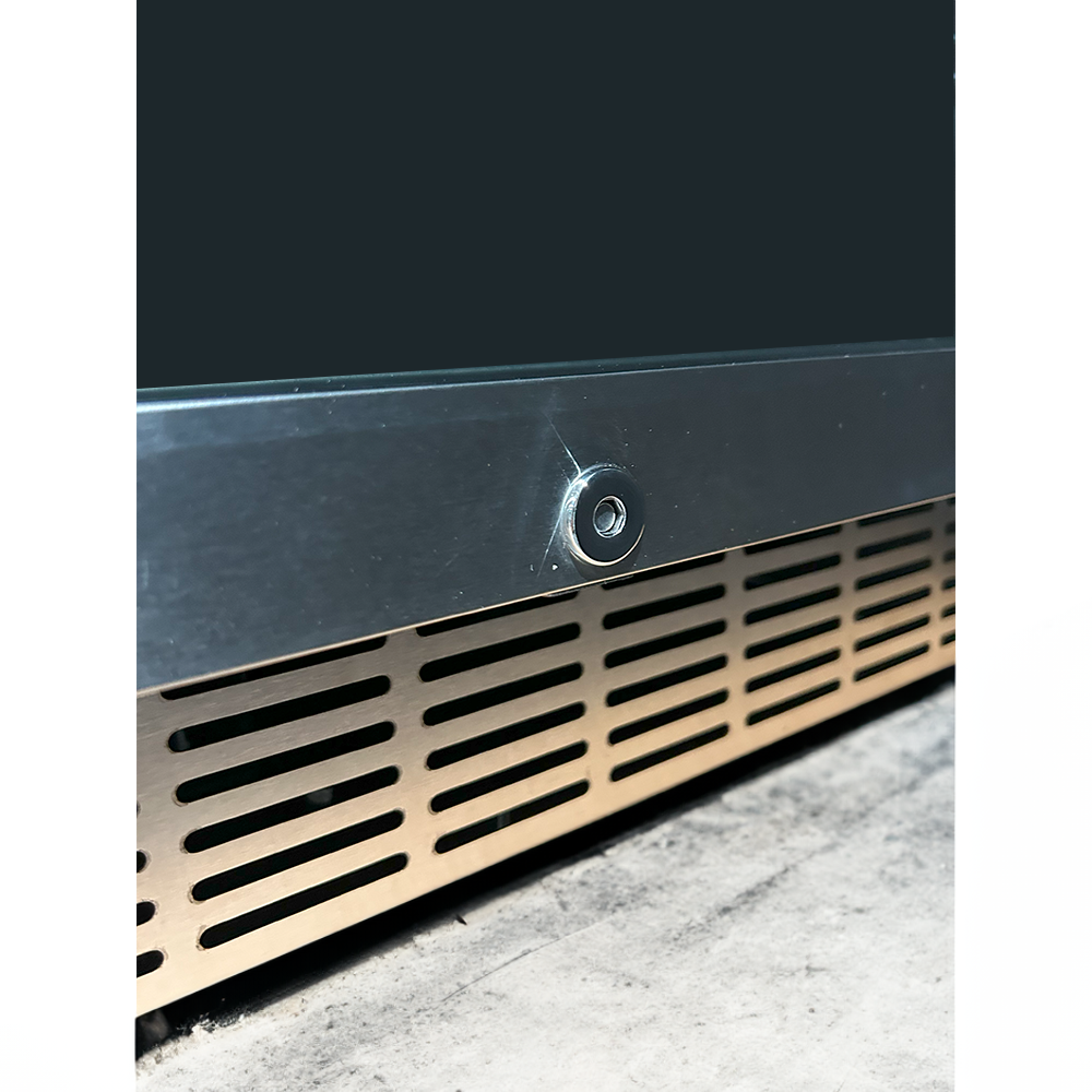 REFR2D, Outdoor Rated Refrigerator with glass door by rcs grills