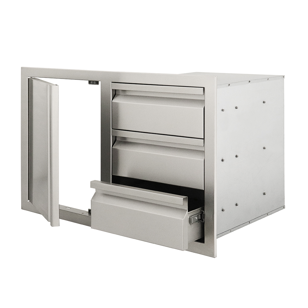 Image of Triple Drawers w/ Single Door - VDC2SC
