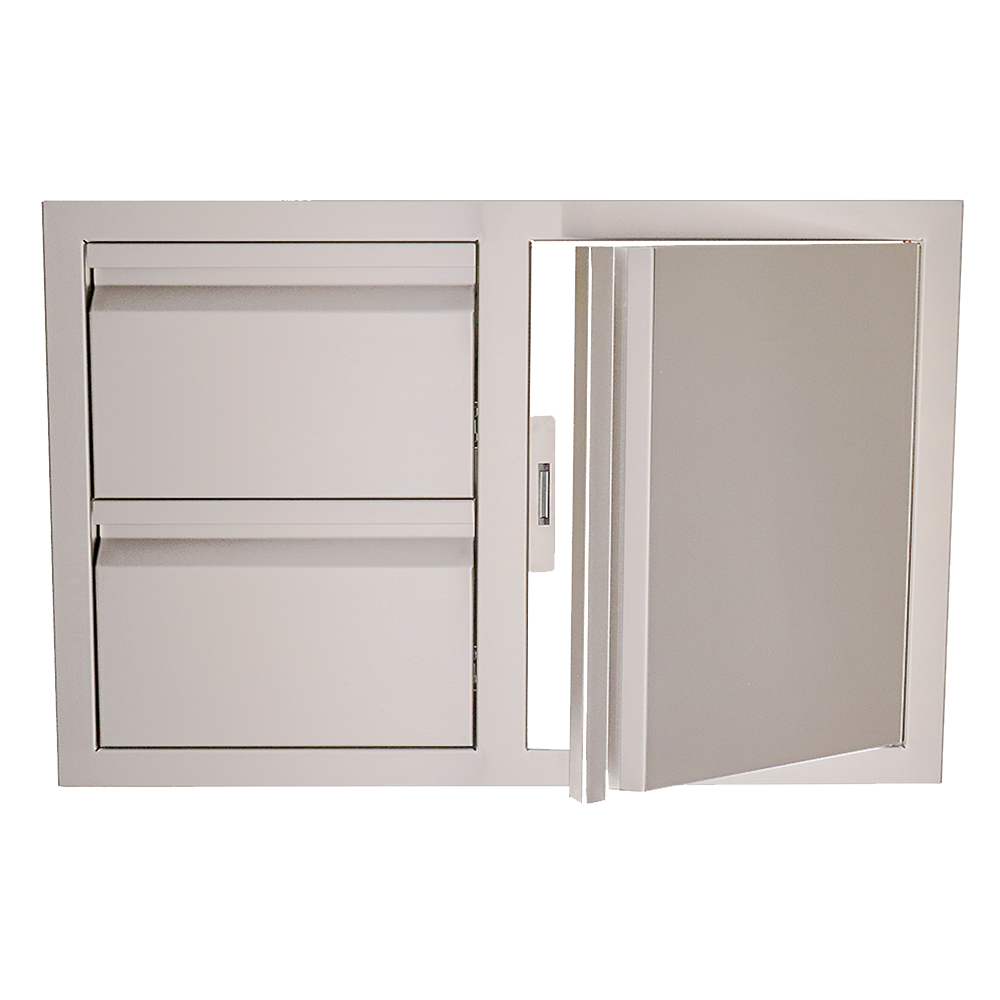 Image of Double Drawers w/ Single Door - VDC1SC