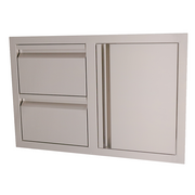Double Drawers w/ Single Door - VDC1SC