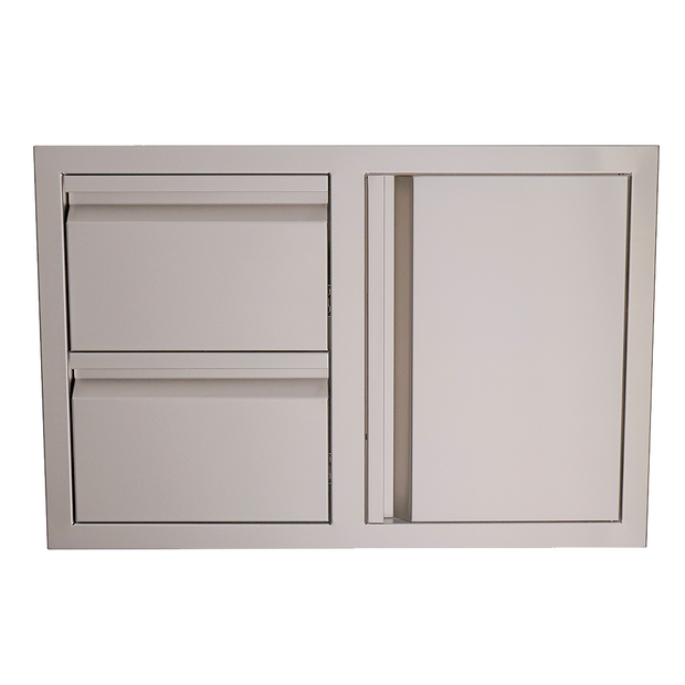 Double Drawers w/ Single Door - VDC1SC