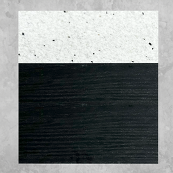 Image of 8ft Outdoor Kitchen - Black Cabinet w/ White Granite Countertop