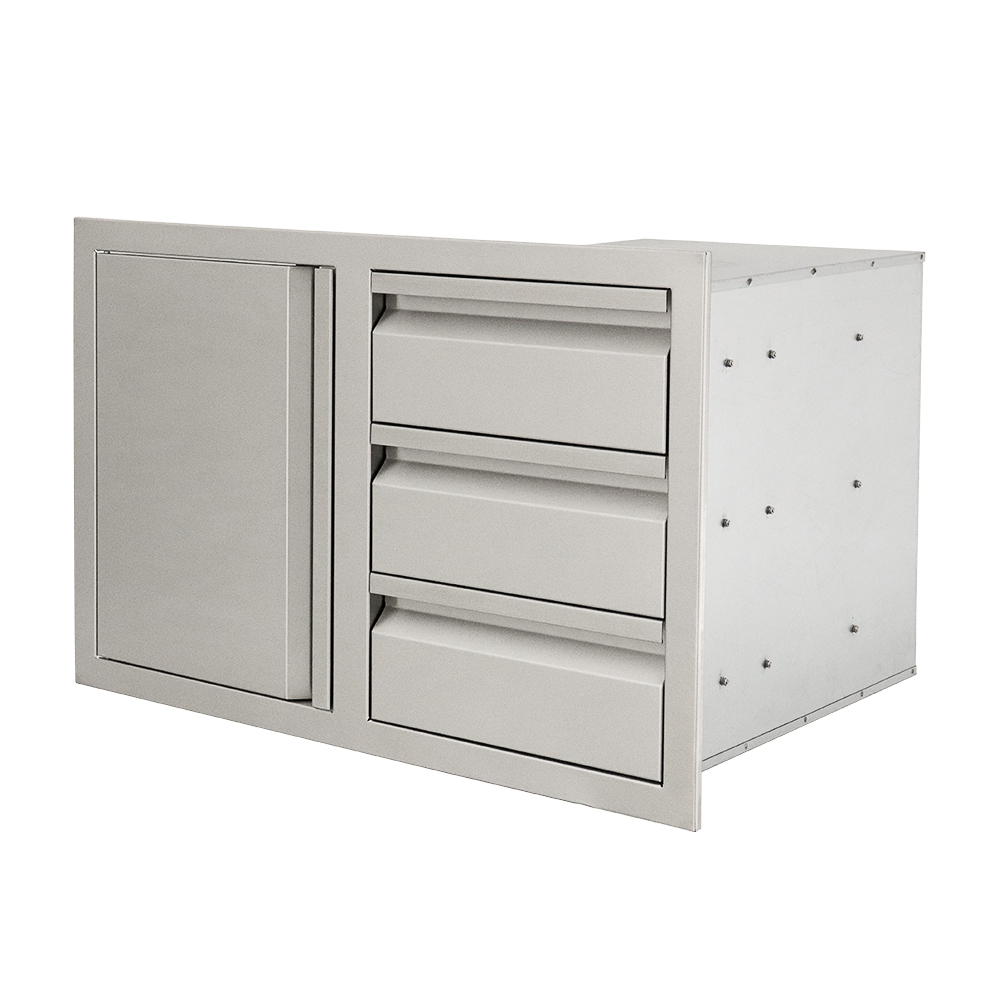 Image of Triple Drawers w/ Single Door - VDC2SC