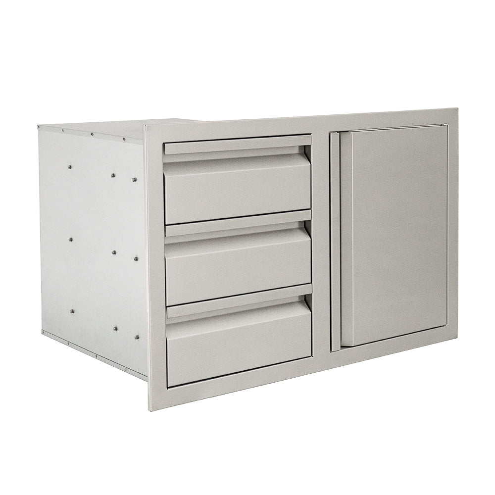 Image of Triple Drawers w/ Single Door - VDC2SC