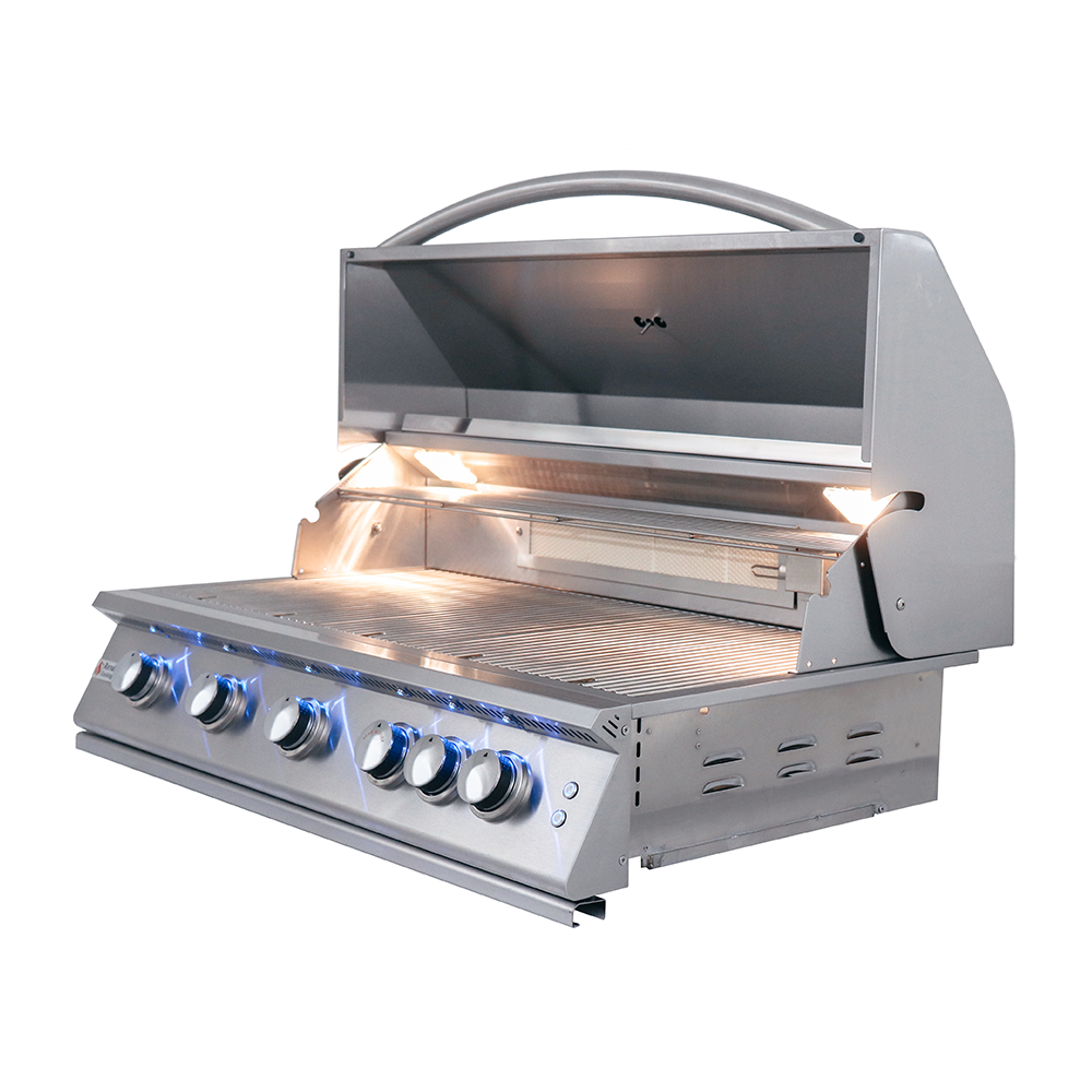 Gas grill with lights hotsell